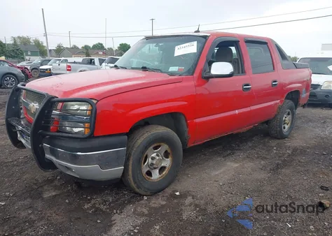 2005 Chevrolet Avalanche K1500 из США, поврежденный, VIN 3GNEK12Z75G160873